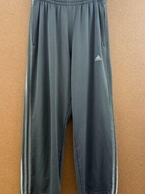 Adidas Gray Mesh Track Pants S